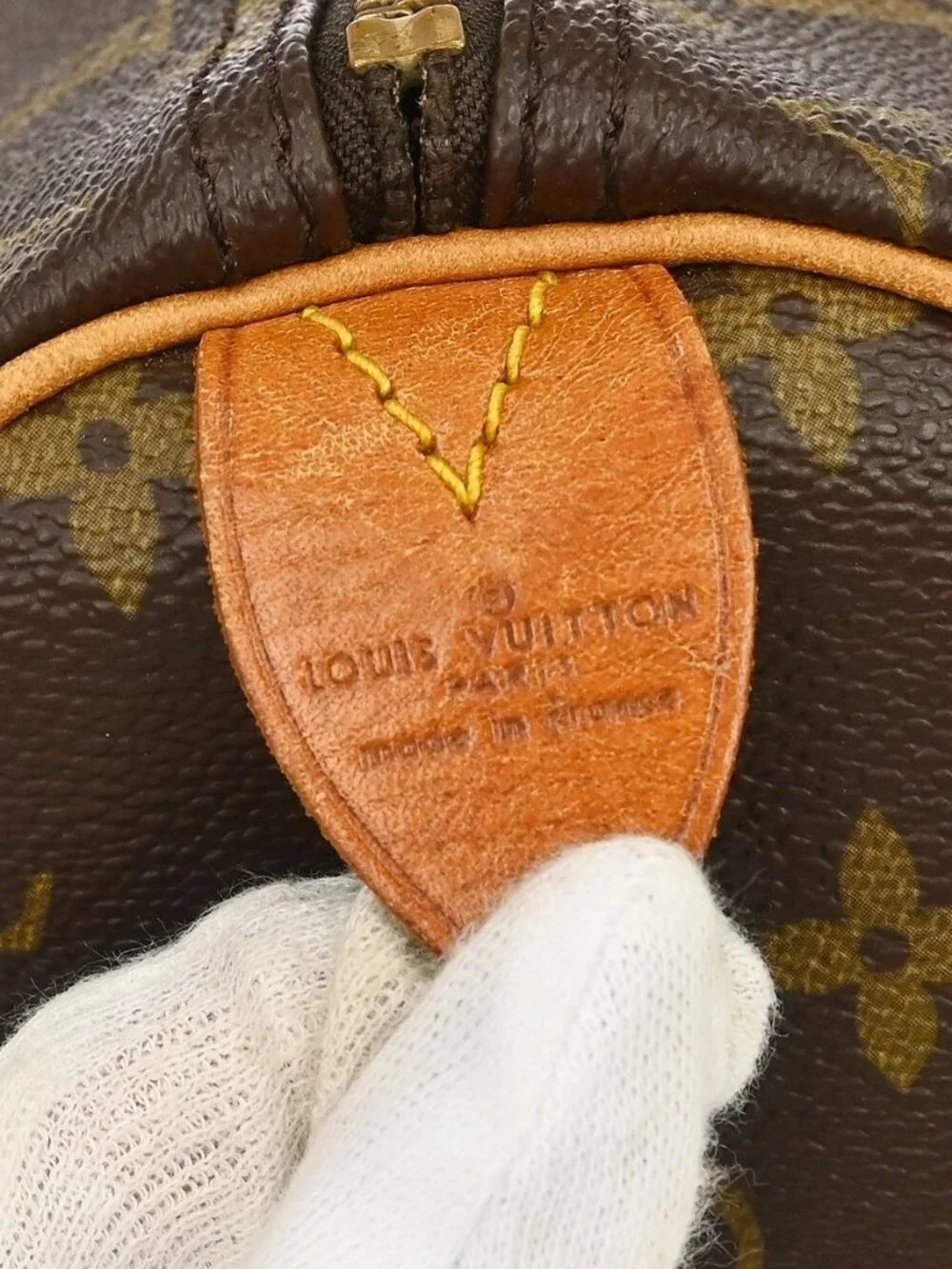 LOUIS VUITTON MONOGRAM SPEEDY 40 DUFFLE HANDBAG M41522